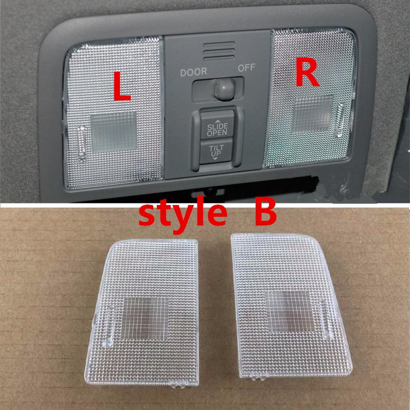 Front Interior Reading Lamp Cap Protected Shell Ceiling Dome Light Cover For Toyota RAV4 RAV 4 2009 2010 2011 2012 2013