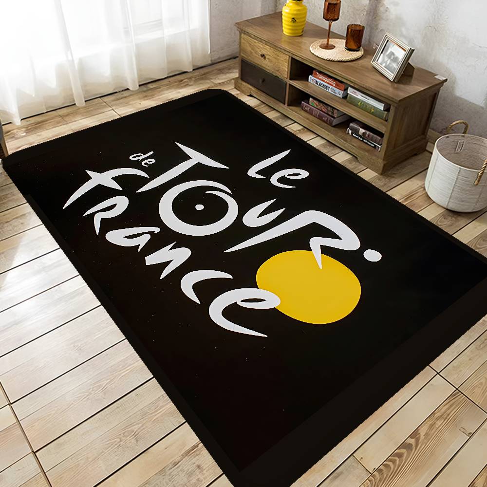 T-Tour De France Room Mats Retro Multiple Choice Living Room Kitchen Rug Non-Slip Welcome Rug
