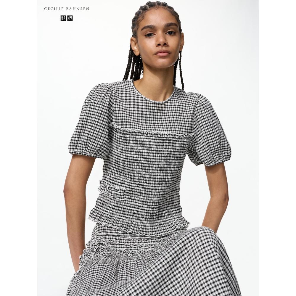 Uniqlo Japan Shirring Volume Sleeve T