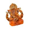  Intricate Elephant God Statue Lightweighted Resin Cultural Decorative Figurine Study Shelf Accent Spiritual Gift