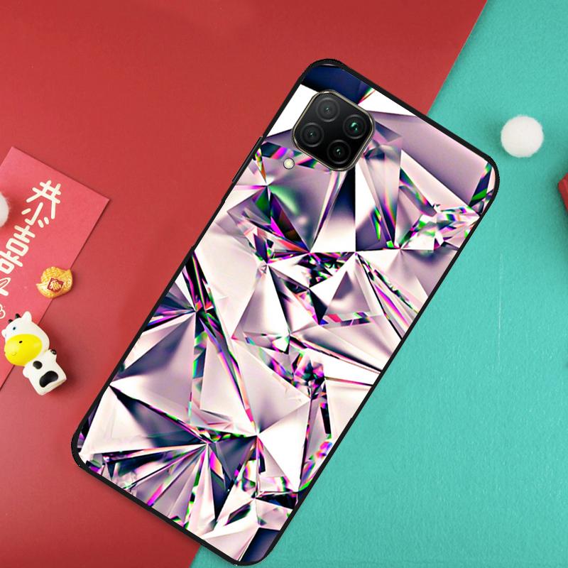 Crystal Diamond Pattern Case For Huawei Nova 9 10 SE 5T 11i 8i 7i 3i Y61 Y91 Y60 Y70 Y90 P20 P30 Pro P40 Lite Cover