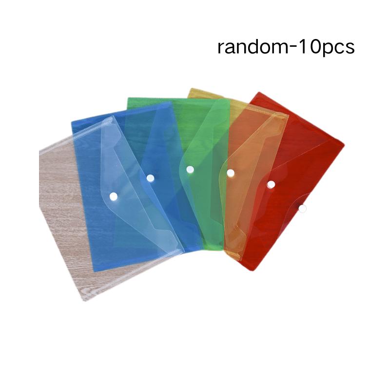 A5 Transparent Document Bag for Sewing Supplies Storage - Ideal for Organizing Bills, Receipts & Invoices,Home,School,Office Use