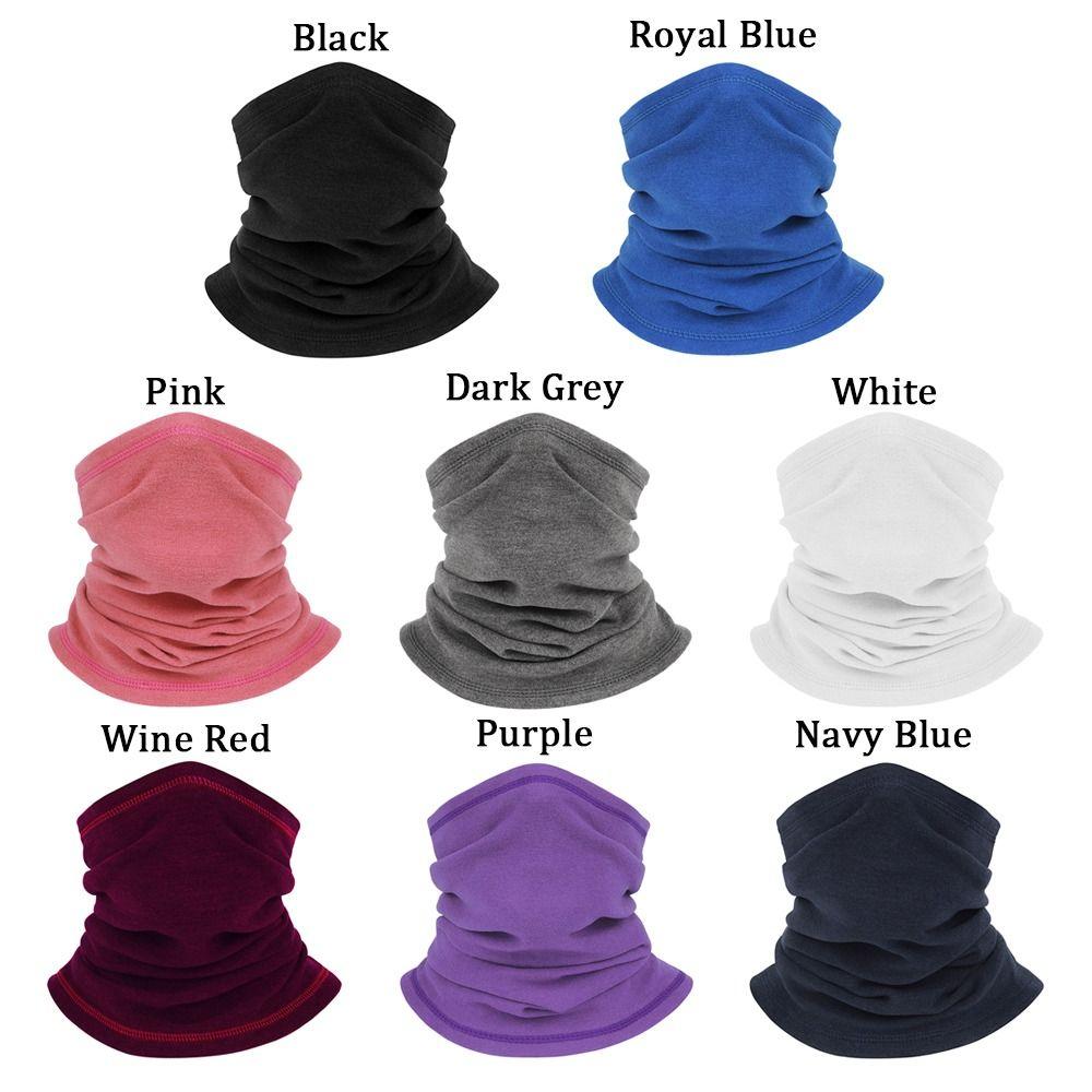 Polar Fleece Beanie Headwear Thermal Face Mask Winter Neck Warmer