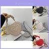 Trendy 2024 Heart Shape Bag For Women Cute Stylish Shoulder Crossbody Pu Material