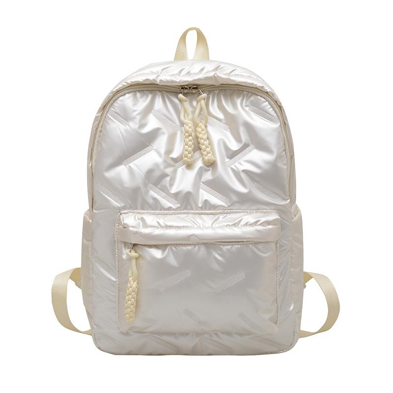 Schoolbag wholesale space cotton women's backpack new niche daily commuting large capacity cotton bag student fashion