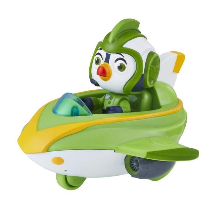 Top Wing – Figurine Brody et son véhicule Splash Wing – Figurine 7,5 cm - Jouet enfant