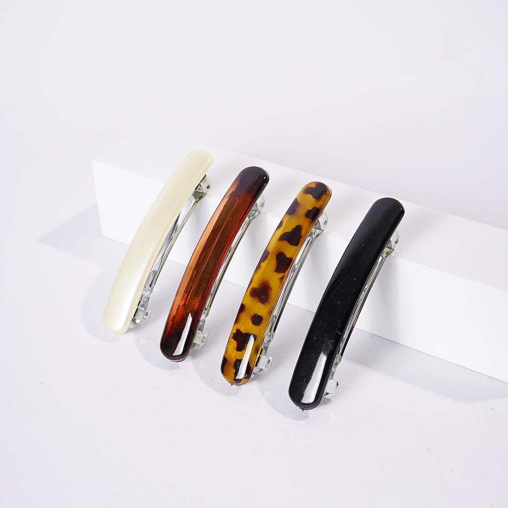 Leopard Print Hair Clip Barrette Y2k Hot Leopard Prints Hair Clip Side Clip Bangs Clip Hair Accessories For Women