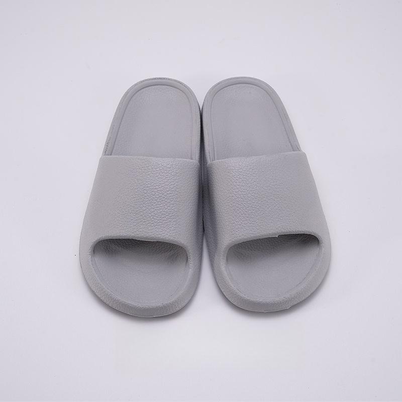 2025 Summer Solid Simple Non Slip Soft EVA Flip Flops Slippers Men Women Bath Shower Outdoor Couple Shoes