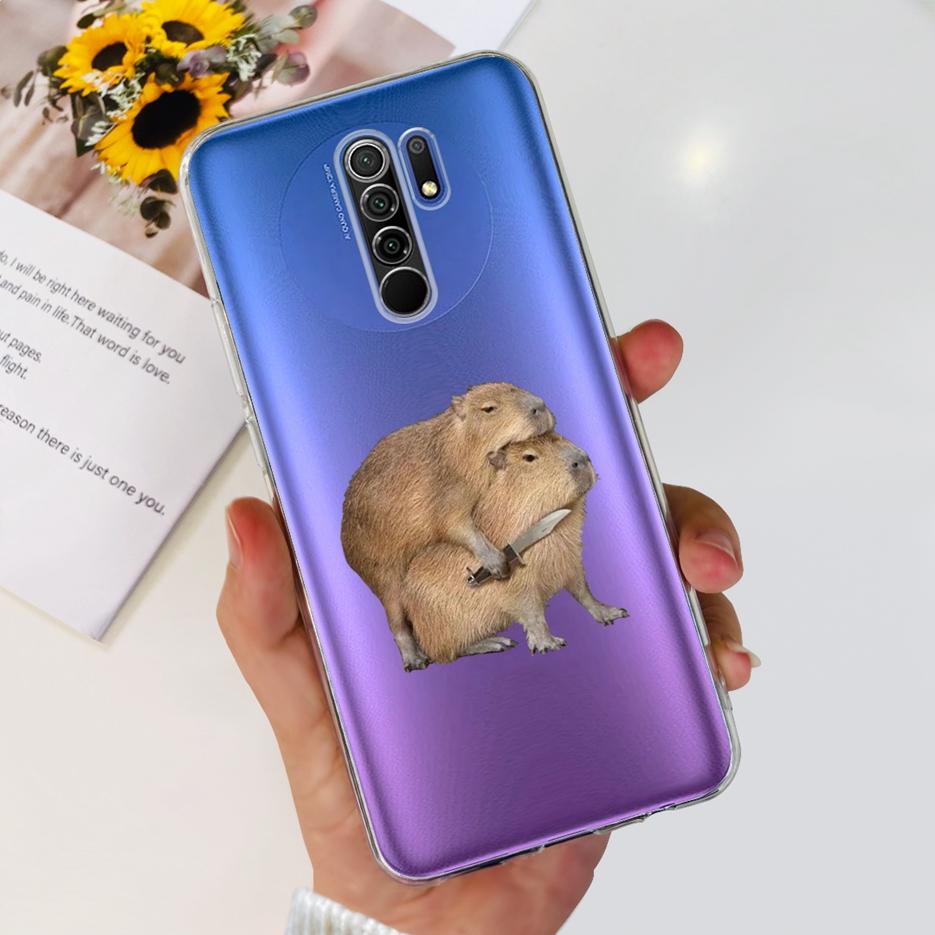 For Xiaomi Redmi 9 Case Stylish Painted Fundas 6.53'' Soft Silicone Phone Case For Xiaomi Redmi 9 Prime Redmi9 Back Cover Bumper