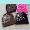 Knit Hat For Winter Men Women Warm Casual Streetwear With Letter Embroidery