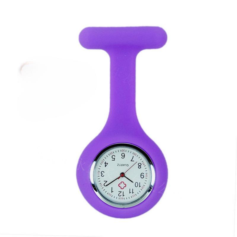 1Pc Medical Pin Silicone Watch Student Nurse Watch Children's Watch Gift Promotion Wall Watch