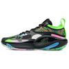 Jeremy Lin 6th Generation Trendy Comfortable Durable Lightweight Low-Top Basketball Shoes Men Sneakers Black Green 975319120001-7