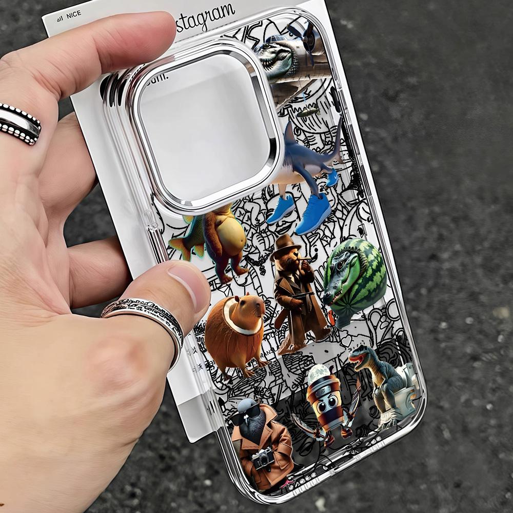 

Funny BRAINROT Animals Hot Phone Case For Samsung Galaxy A56 A36 A26 A06 A55 A35 A16 A54 A34 A25 A24 A15 A14 A73 A53 A33 4G 5G Samsung A15