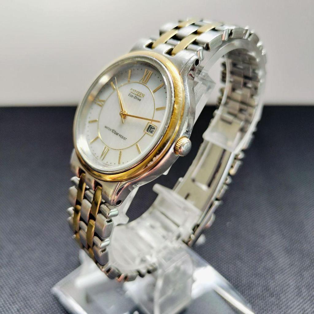 Used [In operation] Citizen Eco-Drive Date Combi Men's E110-H22749