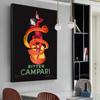 Poster Vintage Alcol Cucina Pubblicità Bevande Arte da Parete Immagini HD Pitture su Tela e Stampe Soggiorno Casa Senza Cornice