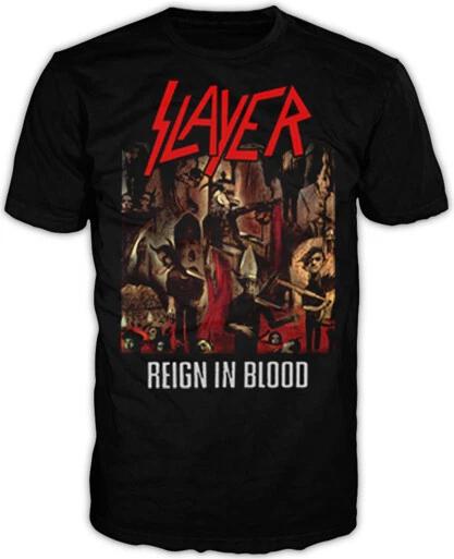 Slayer Reign In Blood Shirt S M L XL XXL Metal Band T-Shirt Official Tshirt Tee 2XL