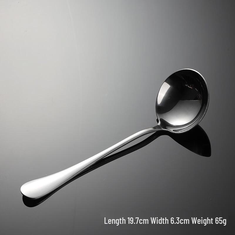 Stainless Steel Large Soup Spoon Set