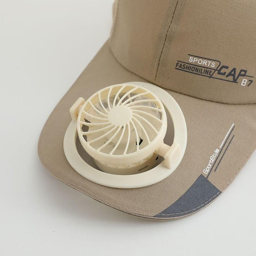 Built-in Fan Solar Cooling Fan Hat Breathable Sun Protection Hat New Outdoor Sun Hat Unisex