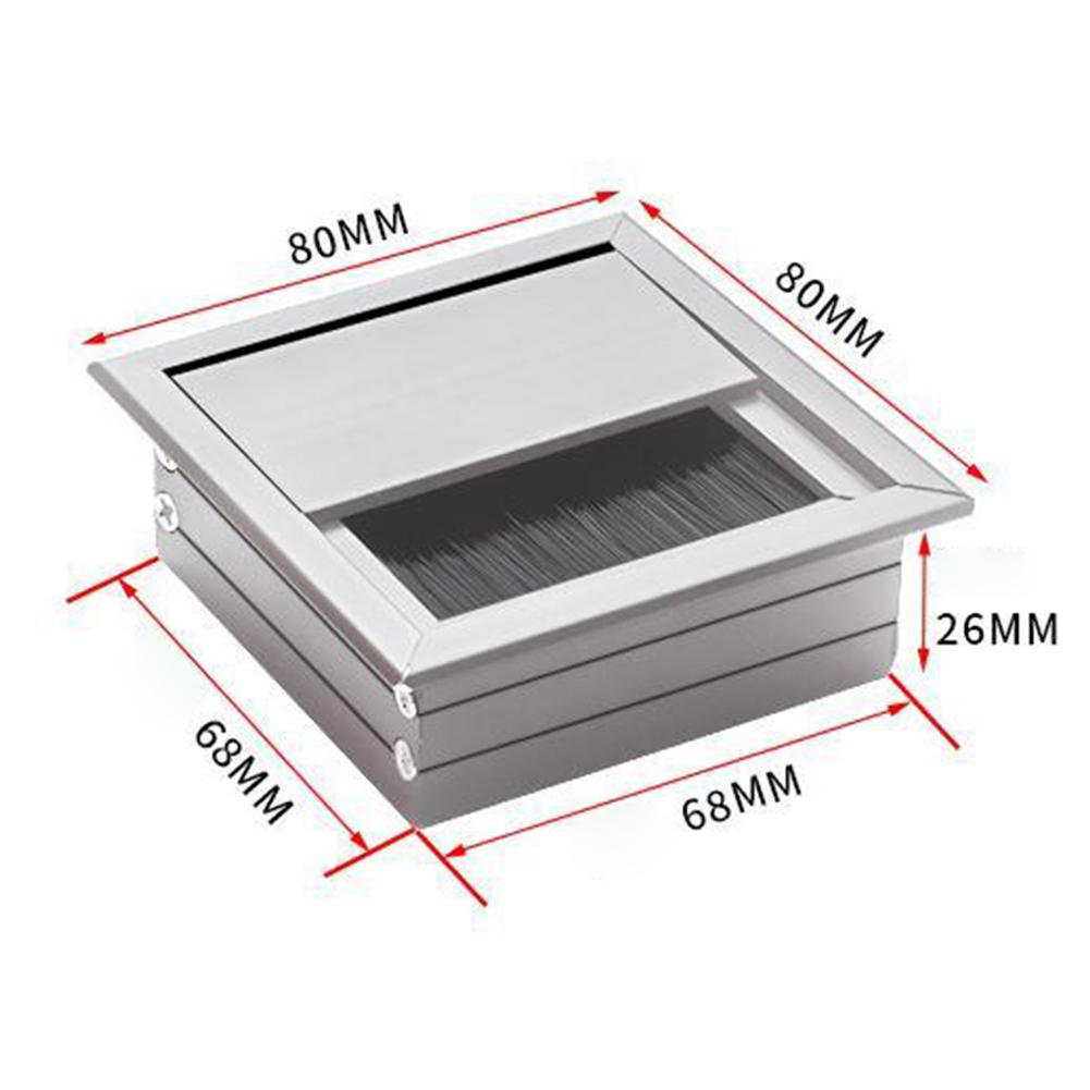 Wire Parts Cable Hole Cover Accessories Replacement Spare Square Brand New High Quality Long Lasting Practical