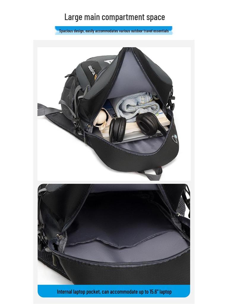 Waterproof Large Capacity Backpack for Mountaineering, Travel, and Business with Computer Storage