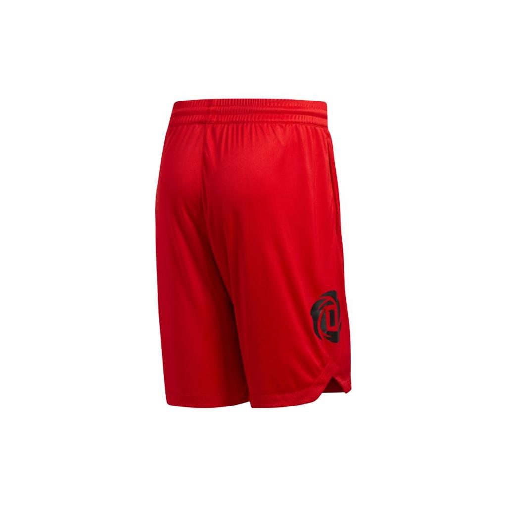 Adidas Basketball Shorts Men's Light Scarlet Moderate Straight Fit Pants DZ0847