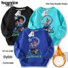 Zootopia 2 Autumn/Winter Unisex Kids' Thick Round Neck Hoodie - Trendy Loose-Fit Long Sleeve Jacket