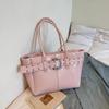Borsa Grande Capacità, Elegante Borsa Tote, Semplice Borsa a Spalla Sottobraccio
