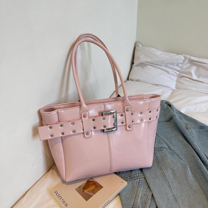 Borsa Grande Capacità, Elegante Borsa Tote, Semplice Borsa a Spalla Sottobraccio