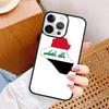 Iraq Flag Phone Case for iPhone 16 15 SE2020 6 7 8 Plus for Apple 13 11 12 14 Mini Pro Max Cover coque Shell