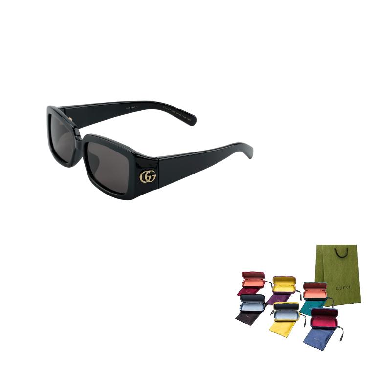 

GUCCI Out-of-the-street items Plate frame square sunglasses women s 54