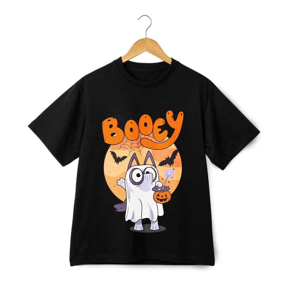 

Футболка с принтом привидения на Хэллоуин| Повседневная с коротким рукавом 2XL
