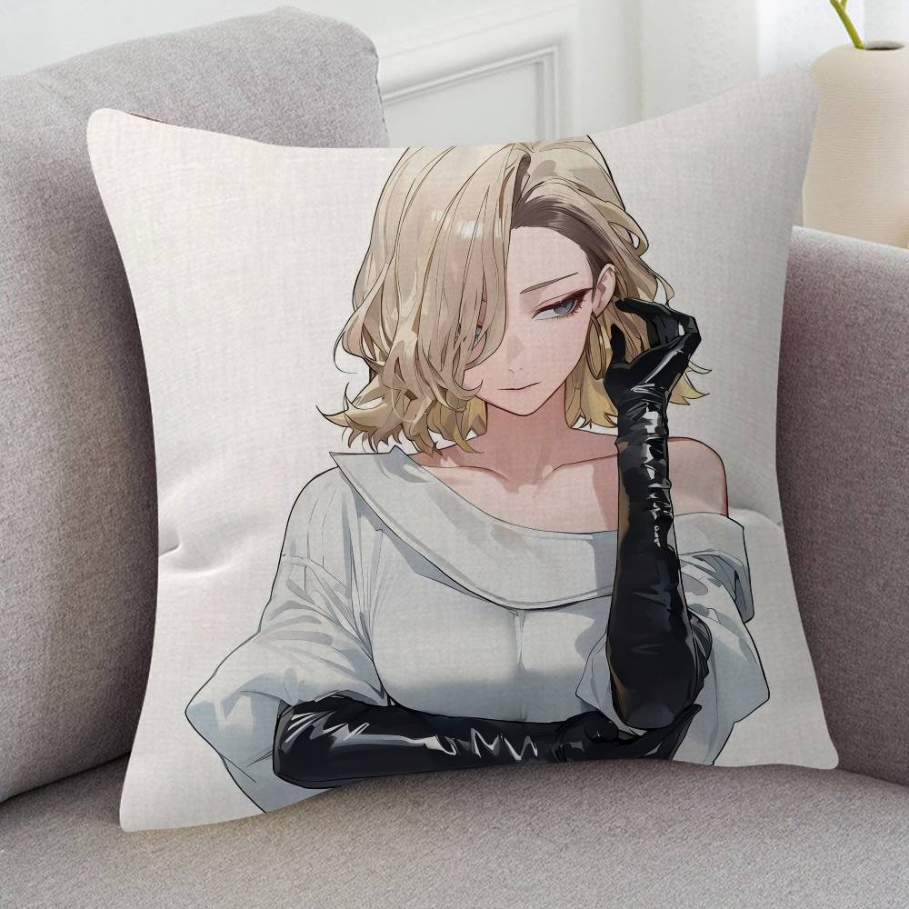 GAME Resident Evil Cushion Cover Car Throw Pillow Case For Sofa Car Christmas Gift xcm xcm