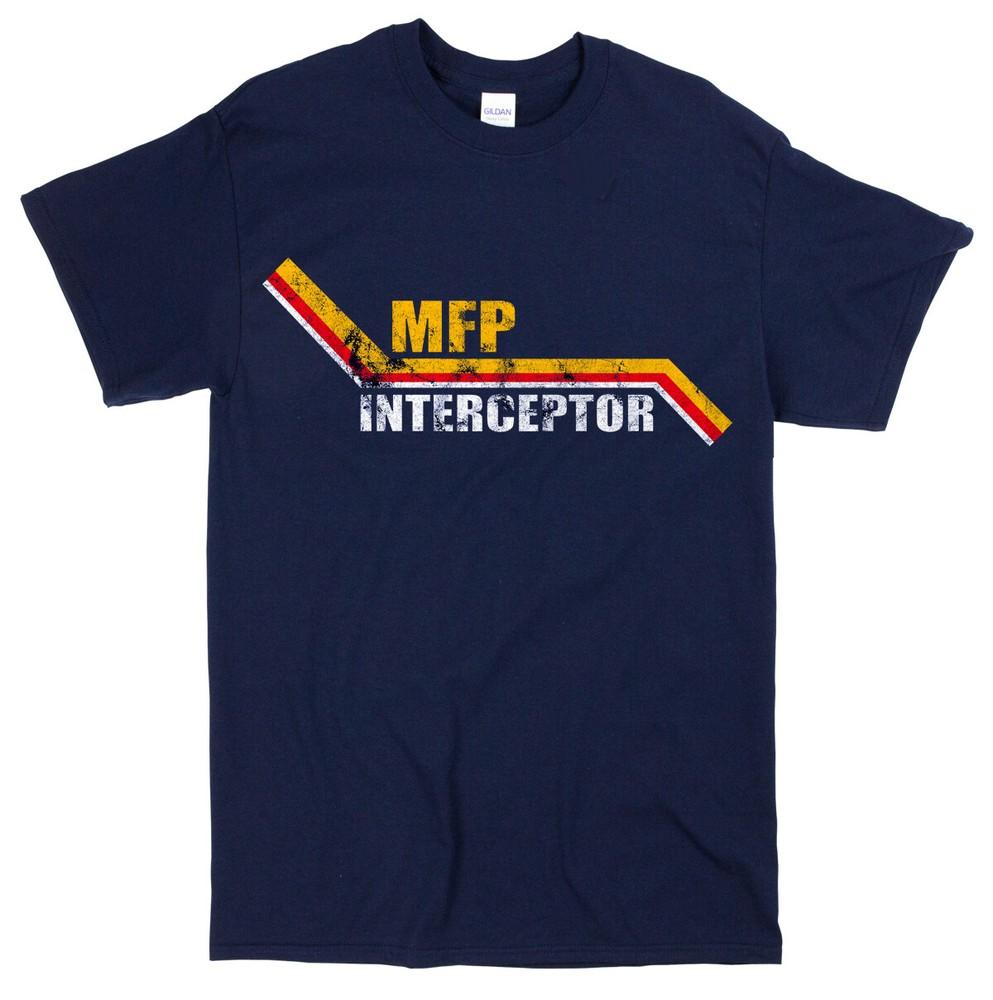 Mad Max MFP Interceptor T-shirt Retro V8 Pursuit Car Film Movie Tee XXXXL