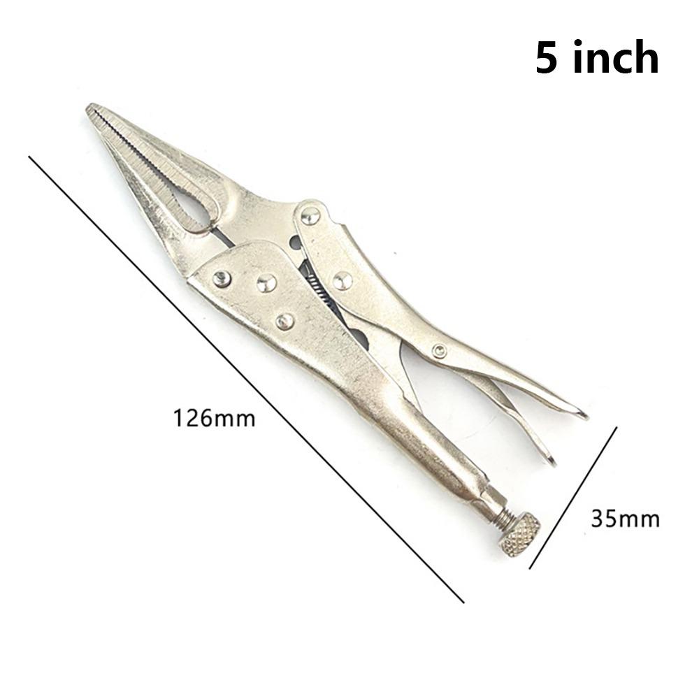 1Pcs Long Jaw Welding Clamp Pliers Chrome Vanadium Vise Grip Pliers  For Welding Metalwork