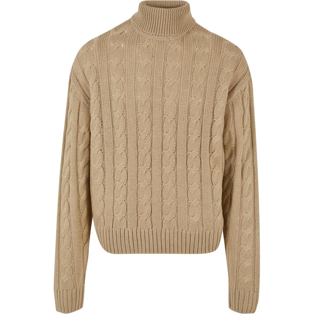 Urban Classics Mens Roll Neck Boxy Jumper
