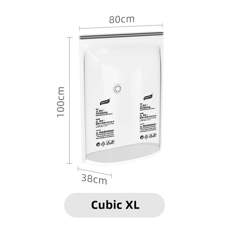 Neue patentierte Vakuumbeutel, große Aufbewahrungsbeutel aus Kunststoff zum Aufbewahren von Kleidung, Decken, Kompressionsbeuteln, leeren Beutelabdeckungen, Reisezubehör