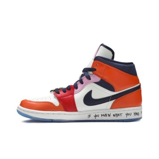 Air Jordan Melody Ehsani X Wmns Air Jordan 1 Mid Fearless CQ7629-100