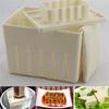 Creative Kitchen Plastic Tofu Cheese Patterning Maker Press Mold Kit