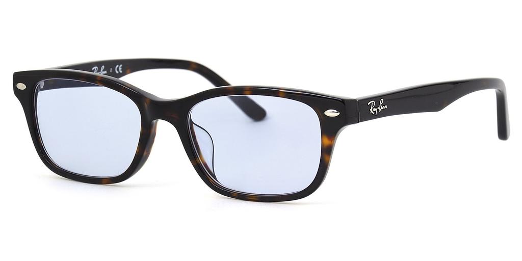 Briller Ekte RX5345D 2012 Lys Farge Linse Skilpadde WAYFARER LIGHT Lyseblå Røyk [Ray-Ban] Innfatninger, Produkt, 53, Sett, Solbriller, Skall, FARGER,