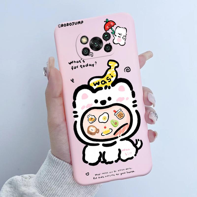 For Xiaomi Poco X3 Pro Case Flower Girls Design Soft Silicone Phone Back Cover For Xiomi PocoX3 Pro X 3 3X Poco X3 NFC Shells