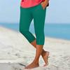 Women's Casual Stretch High Waist Abdominal Yoga Pants Soft Compression Workout Base Pants