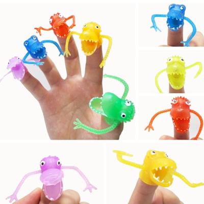 Creative Educational Storytelling Children Props Mini Gifts Fun Dinosaur Party Toy Finger Puppet