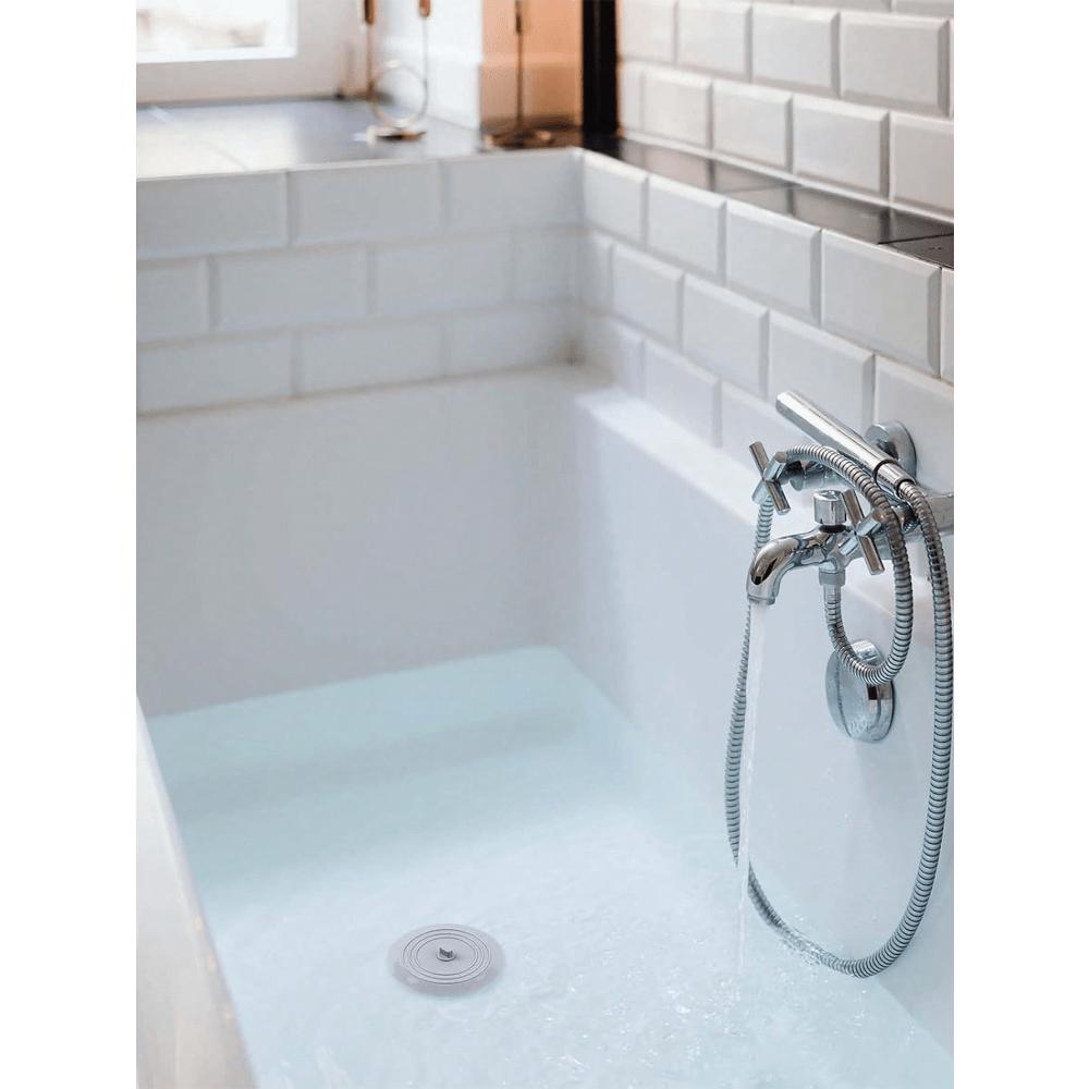 1pc Bathtub Drain Stopper Kitchen Bathroom Bath Tub Drain Hair Stopper, Bathtub Drain Plug, Universal Flat Suction Shower Bathtub Drain Cover