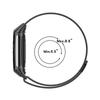 Milanese Stainless Steel Smart Watch Strap Breathable Fine Mesh Watchband for Fitbit Charge 6/5