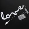 Love LED Light English Letter Shape LED Neon Sign Stylish Decorative Light  Dorm Decor