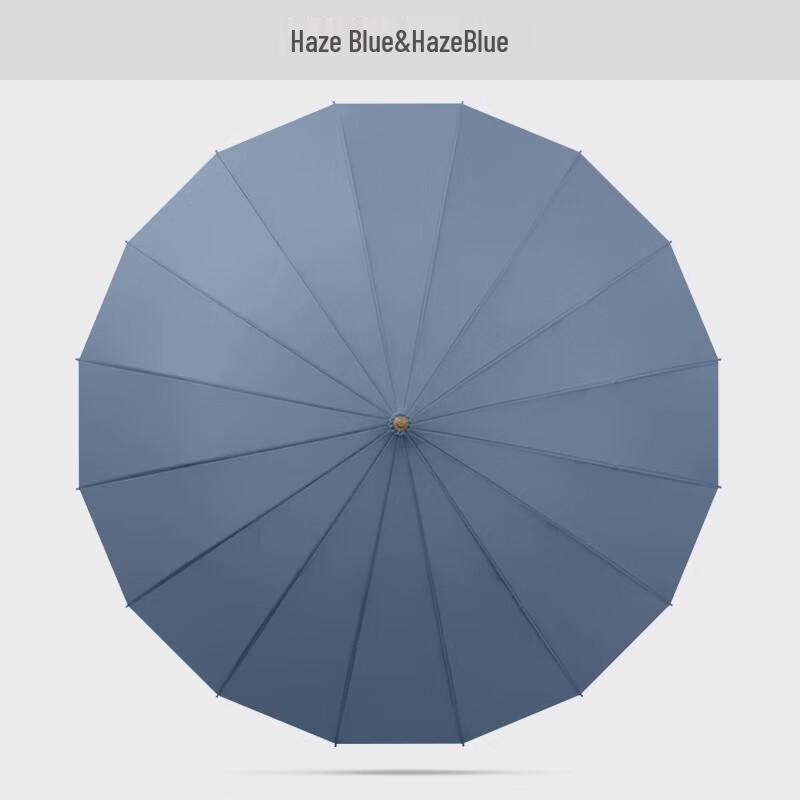 MAYDU 16-Rib Long Handle Windproof Umbrella