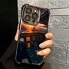 Aviation Aeroplane Pilot Cockpit Plating Phone Case For Iphone 16 17 Pro Max Air 16E 14 15 Plus 12 13 Mini Anti-Fall Airabag Cov