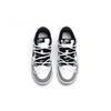 Nike Dunk Low Top Skateboard Shoes Women's Black White Gray DD1503-101(Team15-)
