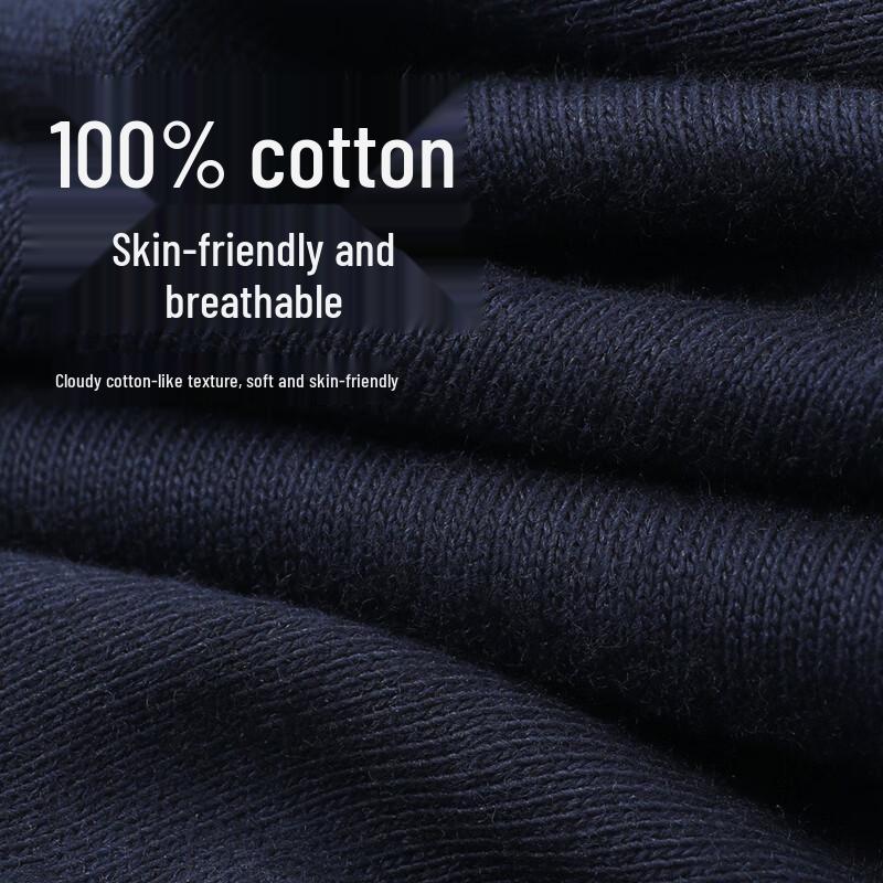 SEPTWOLVES Herren Slips aus reiner Baumwolle, antibakteriell (4 Packung)