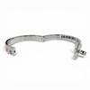 Pristine HERMES Bangle Mini Click Kelly Bracelet Silver Women Used
